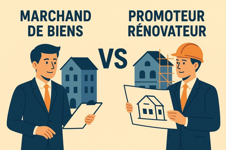 Marchands de biens VS Promoteurs rénovateurs